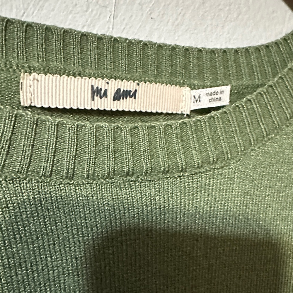 Miami Green Long Sleeve Blouse - Picture 2 of 3